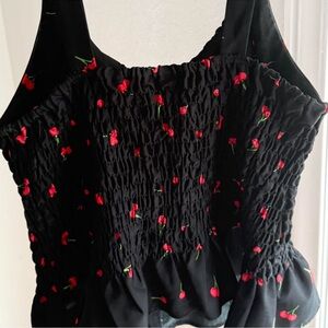 TopShop Black Cherry Top